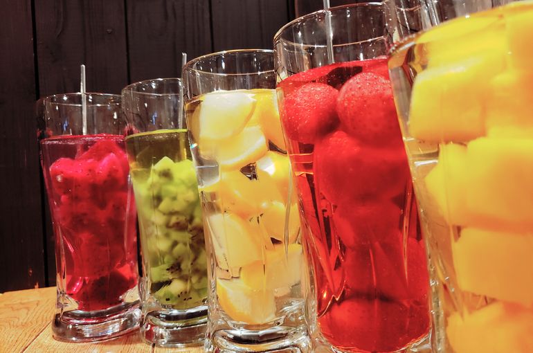 インスタ映えます 氷結果実サワー