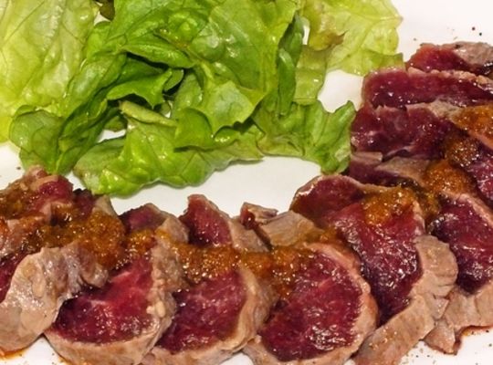 生ラムのたたき